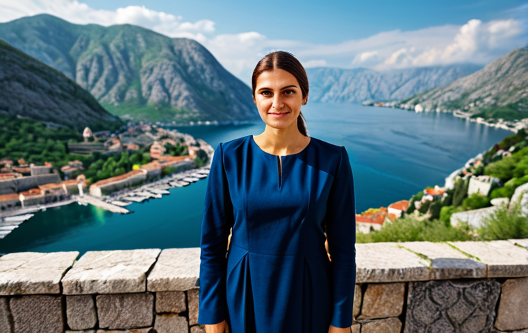 몬테네그로 전쟁 역사 - "A historic depiction of Montenegrin warriors, fully clothed in traditional attire, defending their ...