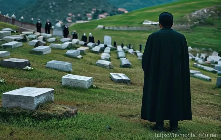 몬테네그로의 장례 문화 - **Montenegrin Professional Mourners in Emotional Display**
    A group of elderly Montenegrin women,...